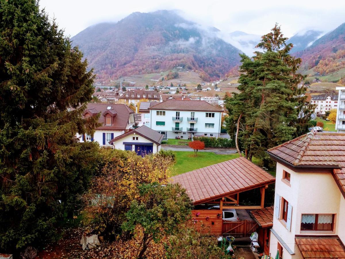 Alpine Apartment Villeneuve Exterior foto